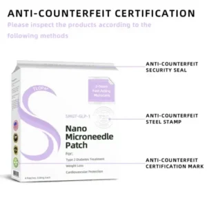 TLOPA® 𝐋𝐚𝐥𝐮𝐭𝐢𝐝𝐞 Nano Microneedle Patch