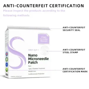 TLOPA® SMGT-GLP-1 Nano Microneedle Patch