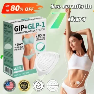 𝗧𝗟𝗢𝗣𝗔® 𝗚𝗜𝗣+𝗚𝗟𝗣-𝟭 Nano Microneedle Patch