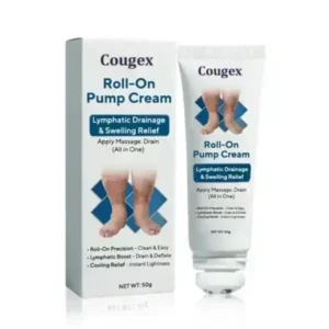 Cougex® Roll-On Pump Cream for Lymphatic Drainage & Swelling Relief