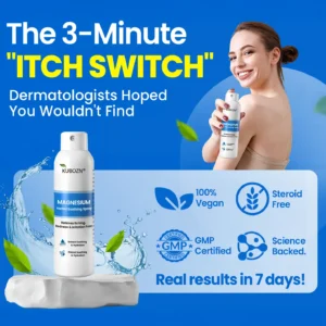🇭✅ Official Store:KUBOZN® Magnesium Herbal Spray – Fast Relief for Psoriasis & Eczema | No-Rub, Steroid-Free